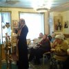 Литургия в доме ветеранов