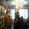 Литургия в доме ветеранов