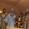 Освящение временного храма в честь новомученика Василия Смирнова в Коньково