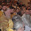 Освящение временного храма в честь новомученика Василия Смирнова в Коньково