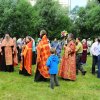 Молебен о строительстве нового храма