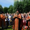 Молебен о строительстве нового храма