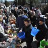 Освящение куличей на Подворье