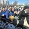Освящение куличей на Подворье