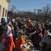 Освящение куличей на Подворье
