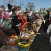 Освящение куличей на Подворье