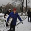 Субботник на Оптинском подворье.