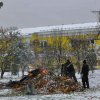 Субботник на Оптинском подворье.