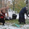 Субботник на Оптинском подворье.
