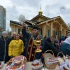 Великая Суббота. Освящение куличей