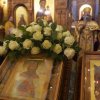 Неделя праотец. Именины настоятеля