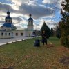 Субботник на Оптинском подворье 28.10.19