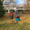 Субботник на Оптинском подворье 28.10.19