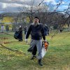Субботник на Оптинском подворье 28.10.19
