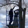 Субботник на Оптинском подворье 28.10.19