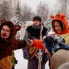 Праздник Масленицы на Оптинском подворье
