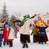 Праздник Масленицы на Оптинском подворье